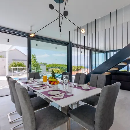 Seaside Luxury With A Swimming Pool Sutivan, Brac - 16172 Villa